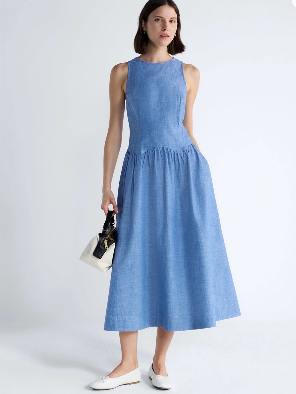 Free Assembly Women's and Women's Plus Sleeveless Cotton Racer Back Maxi Dress.